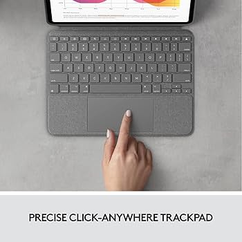 ロジクールiPadPro12.9インチ ComboTouch iK1275GRA Logitech Combo Touch iPad Pro 12.9-inch (5th, 6th gen - 2021